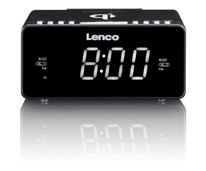 Radio i budzik LENCO RADIOBUDZIK LENCO CR-550BK czarny #